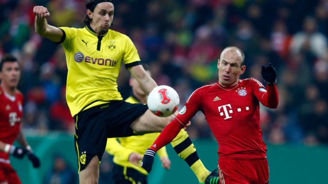 Dortmund tái hiện thành tích của Robben