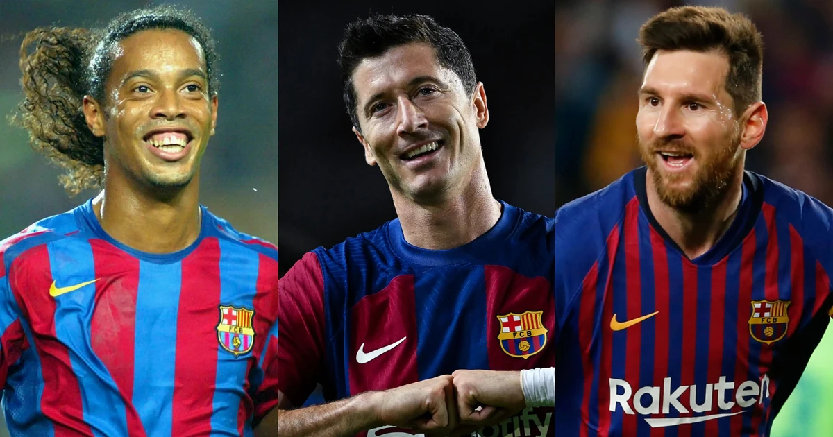 Lewandowski vượt qua Messi và Ronaldinho với một cột mốc ấn tượng.